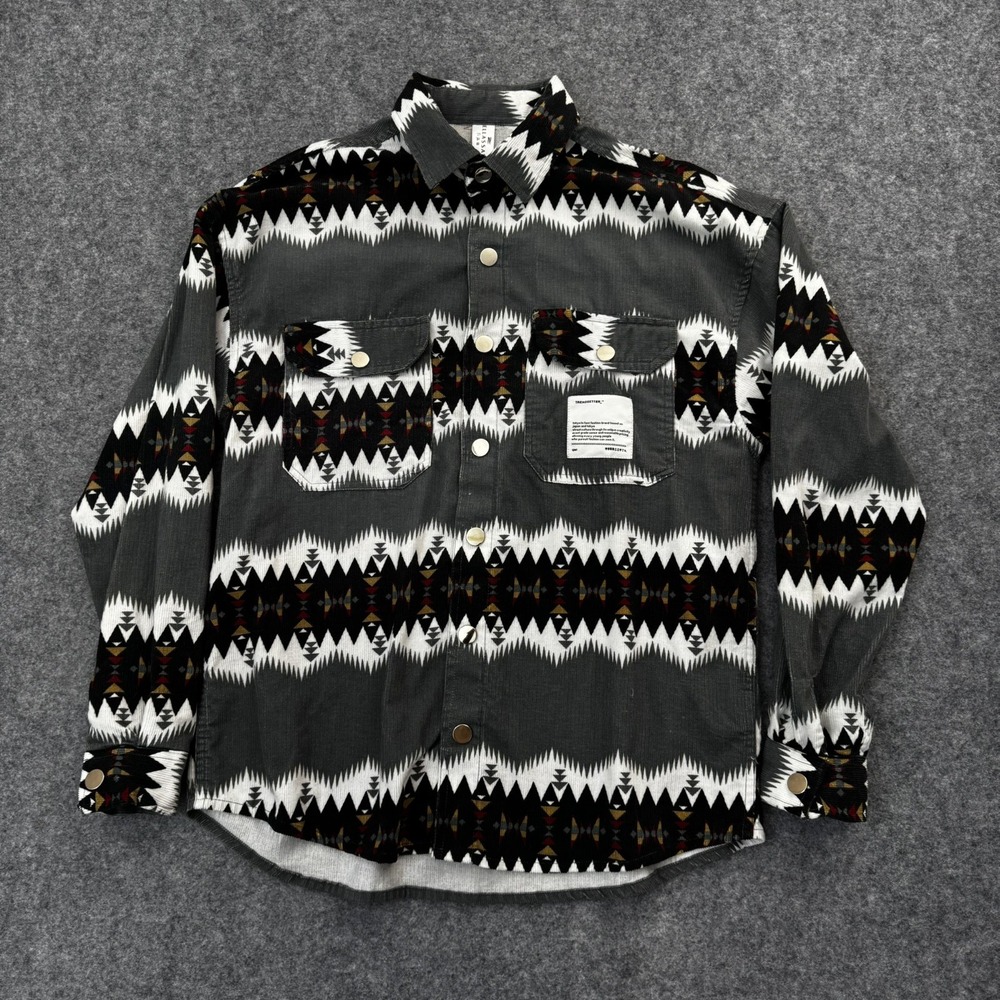 Ellasay Native Retro Print Stone Cotton Size XL